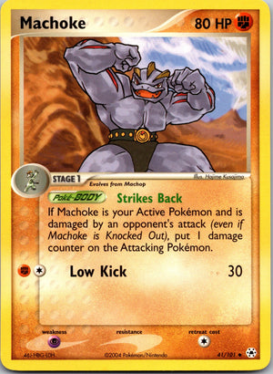 2004 Hidden Legends 41/101 Machoke LP