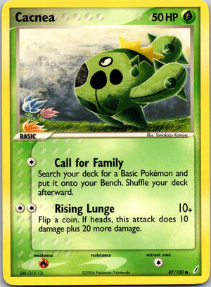 2006 Crystal Guardians 47/100 Cacnea LP