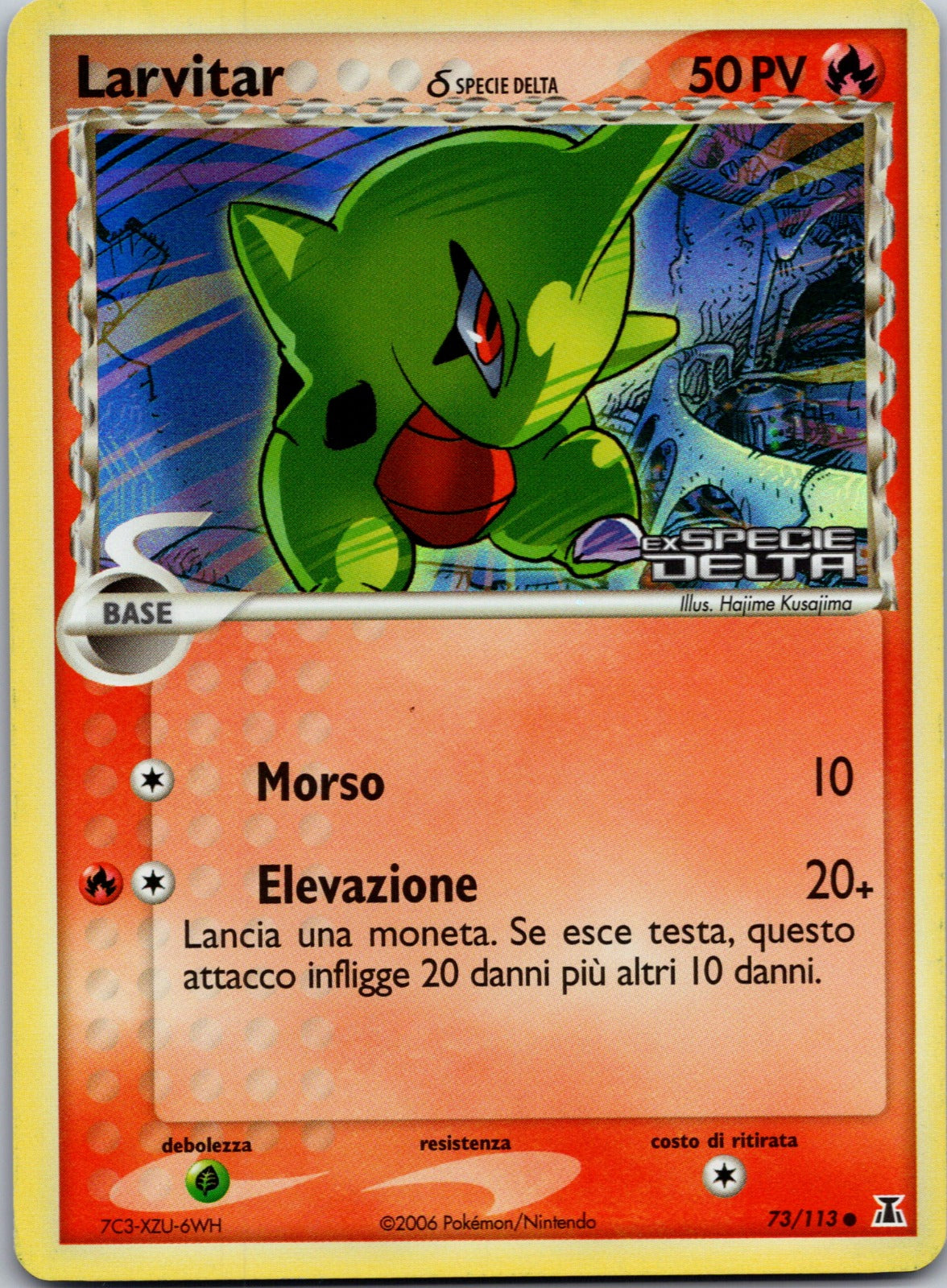 2001 Larvitar Neo Discovery 57/75 NM