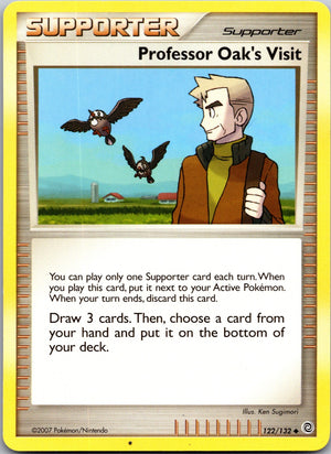 2007 Secret Wonders 122/132 Professor Oak's Visit LP