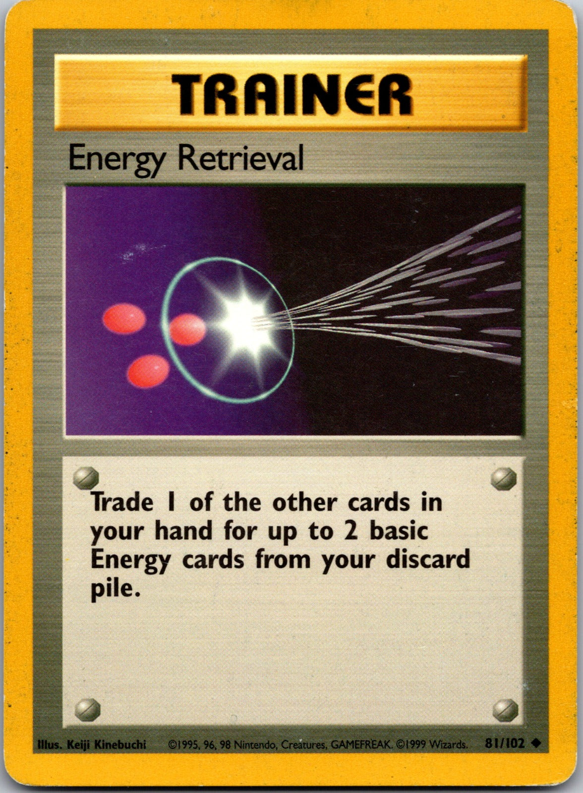 2000 Base Set 2 110/130 Energy Retrieval LP