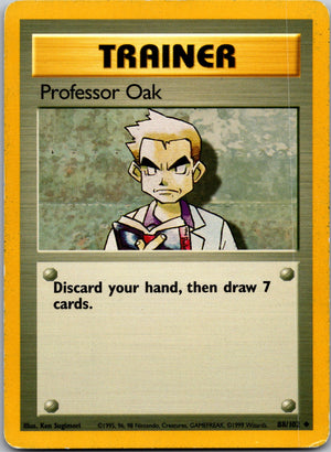 2000 Base Set 2 116/130 Professor Oak LP