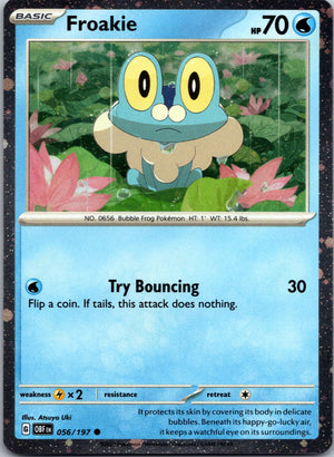 2023 SV03: Obsidian Flames 056/197 Froakie NM