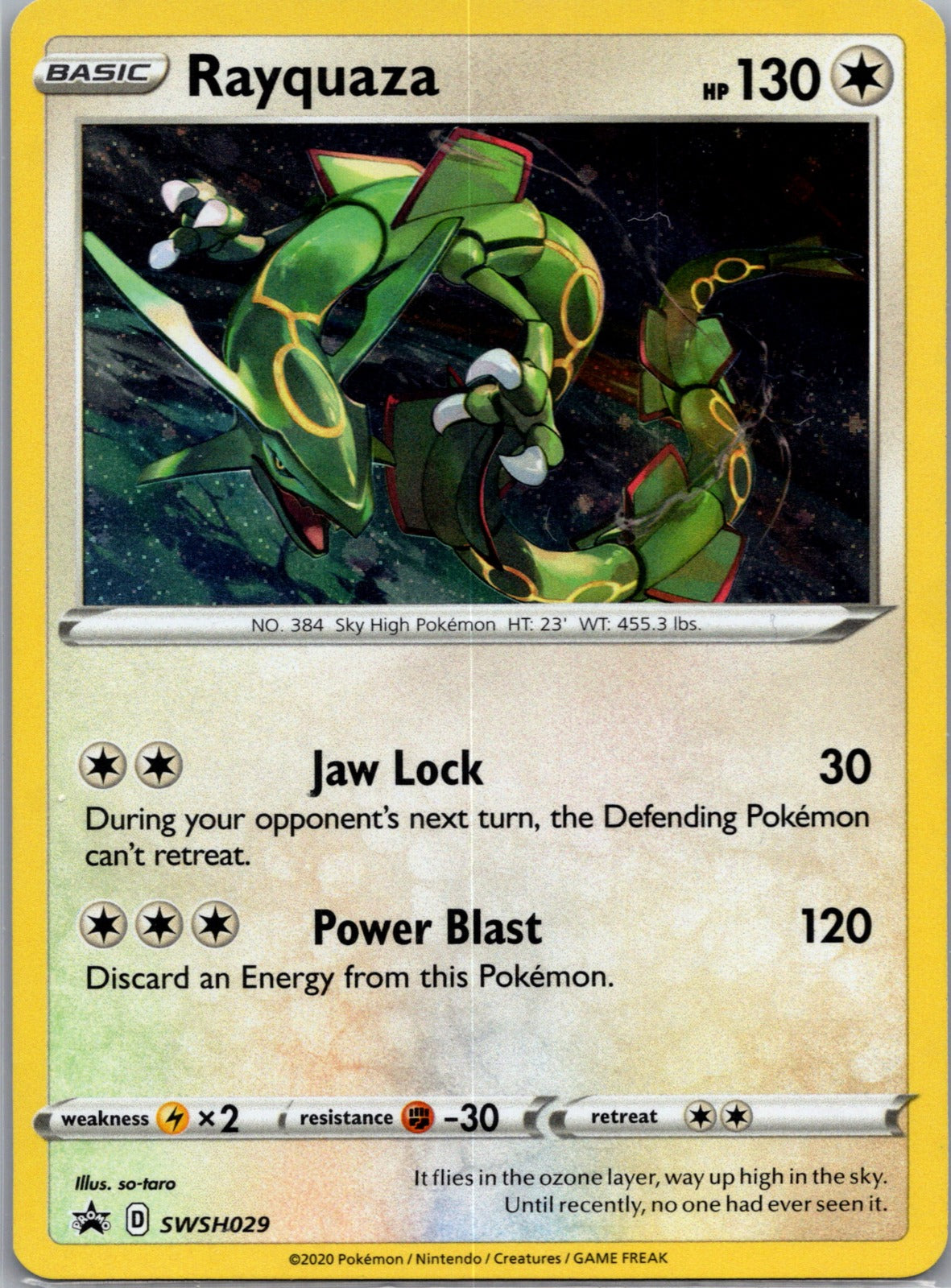 2025 McDonald's Promo 2024 014/015 Rayquaza LP