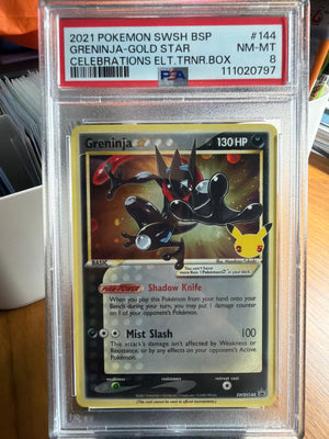 Greninja Celebrations Goldstar