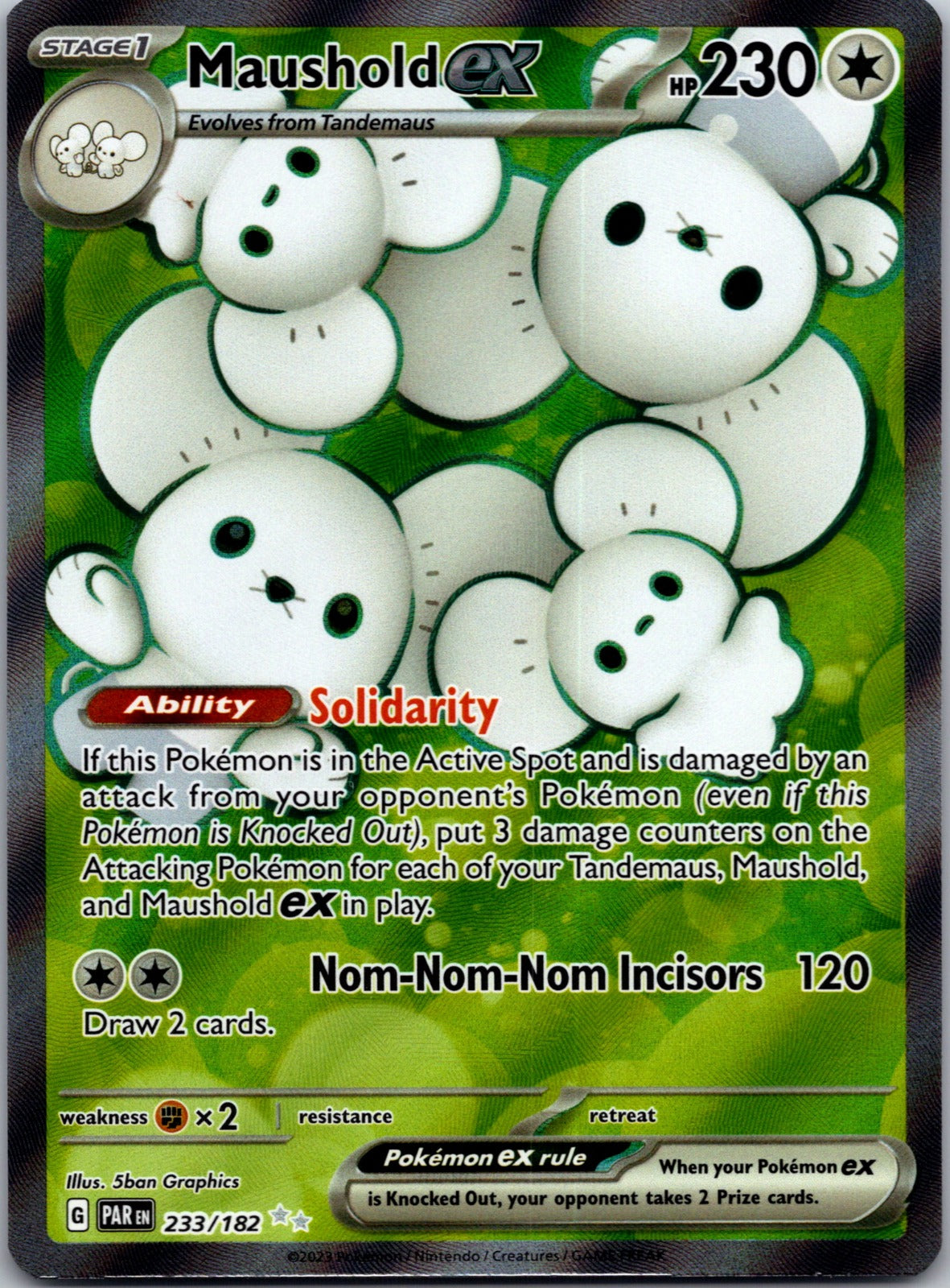 2023 SV04: Paradox Rift 233/182 Maushold ex NM