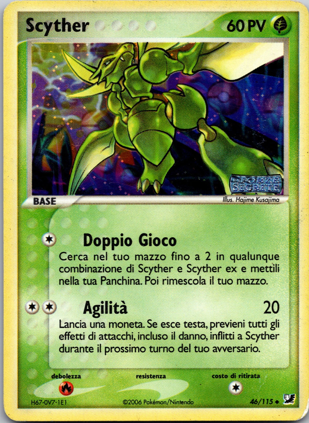 2001 Scyther Neo Discovery 46/75 LP