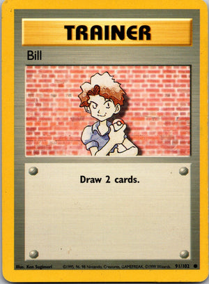 1999 Base Set #091/102 Bill Common C187