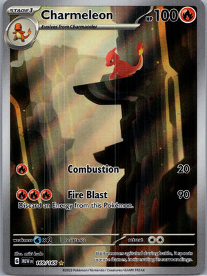 2023 SV: Scarlet & Violet 151 169/165 Charmeleon Illustration Rare F226
