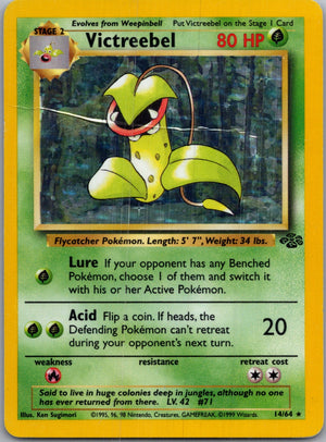 1999 Jungle 14/64 Victreebel (14) Holo Rare G191