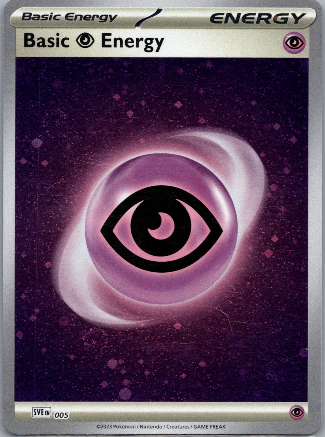 2023 SV Base 005 Psychic Energy Holo D213
