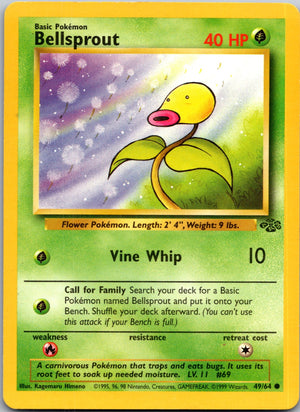 1999 Jungle 49/64 Bellsprout Common L17