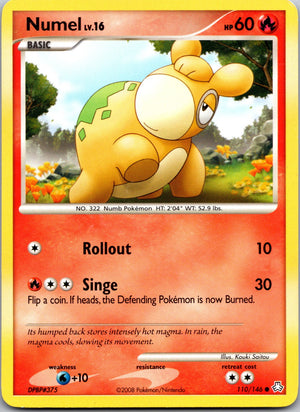 2008 Legends Awakened 110/146 Numel LP