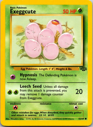 1999 Jungle 52/64 Exeggcute Common L112