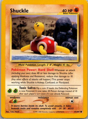 Neo Revelation 51/64 Shuckle Common NM