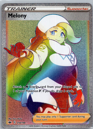 2021 SWSH06: Chilling Reign 218/198 Melony (Secret) Secret Rare F309