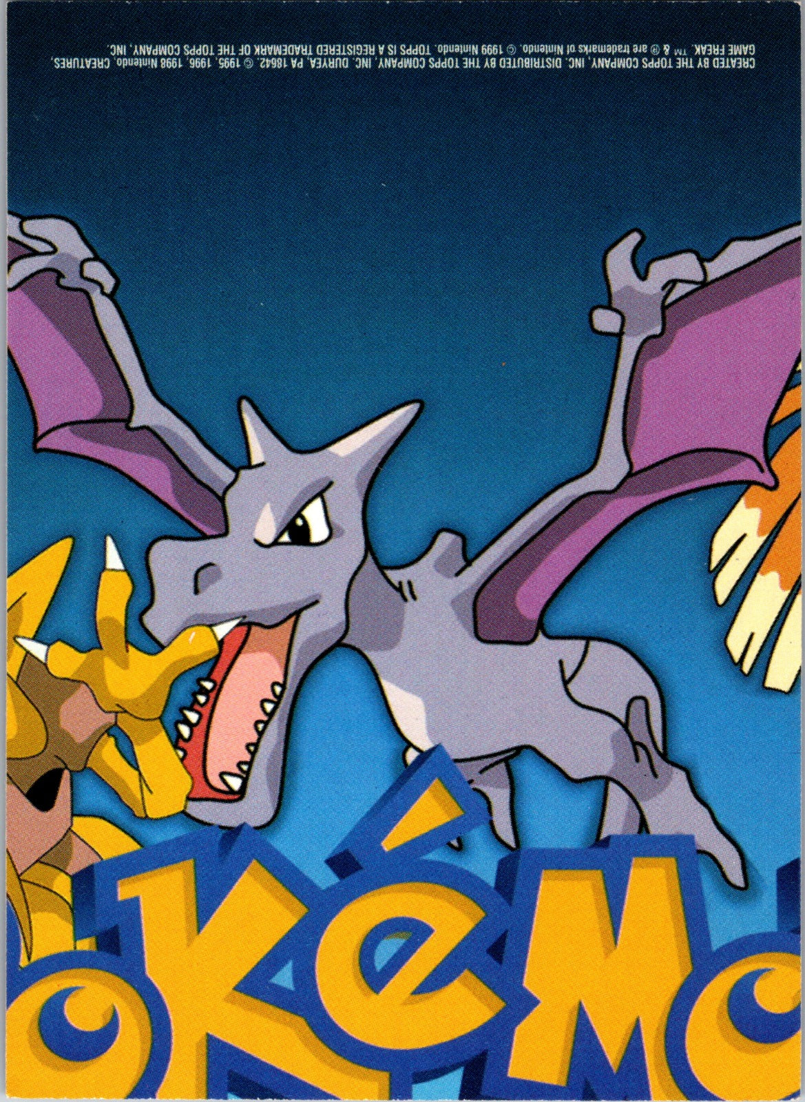 1999 Topps TV6 74 Geodude MP  P150