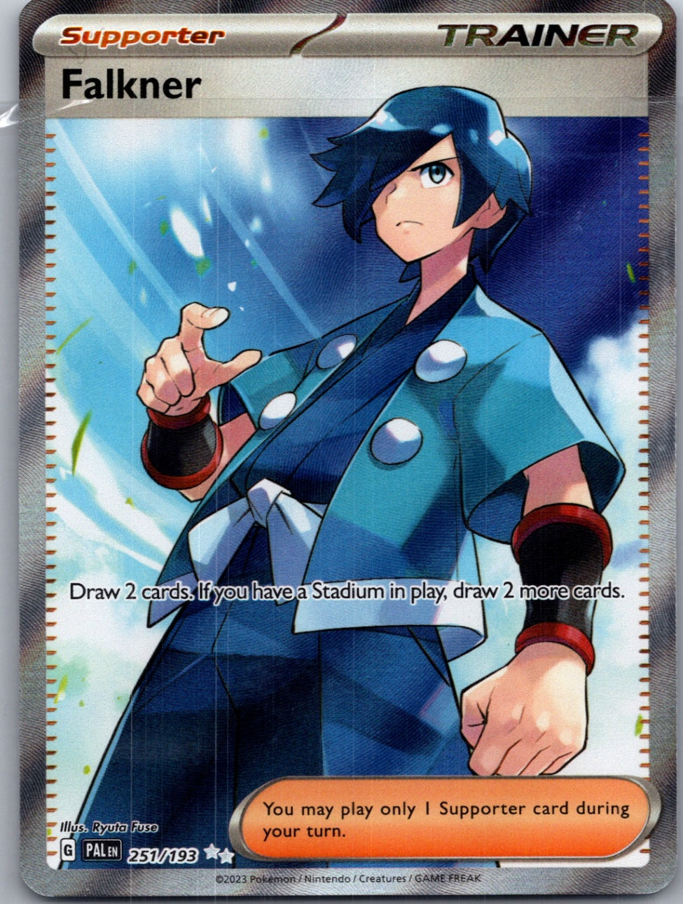 2023 SV02: Paldea Evolved 251/193 Falkner Ultra Rare F307