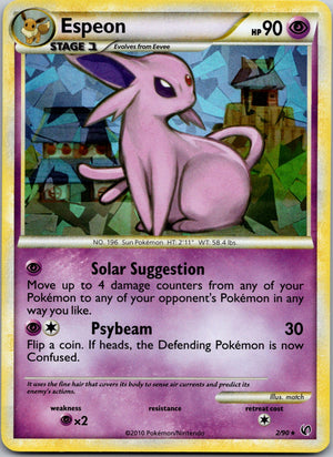 2010 Undaunted 2/90 Espeon MP