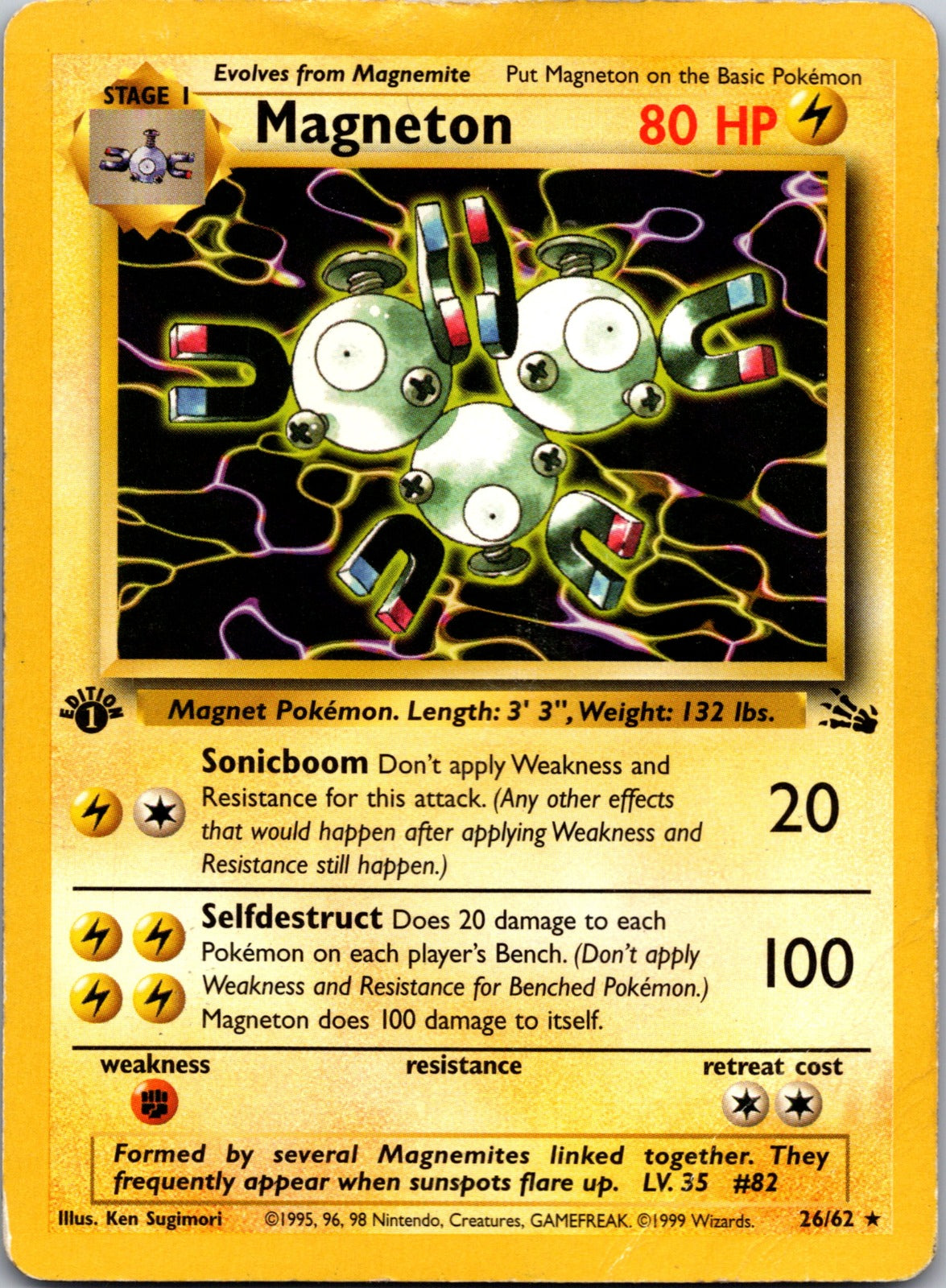 1999 Fossil 26/62 Magneton (26) LP