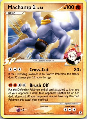 2009 Rising Rivals 46/111 Machamp GL LP