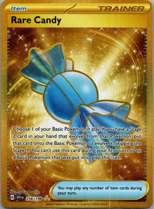 2023 SV01: Scarlet & Violet Base Set 256/198 Rare Candy Hyper Rare F203