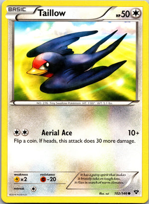 2014 XY Base Set 102/146 Taillow LP