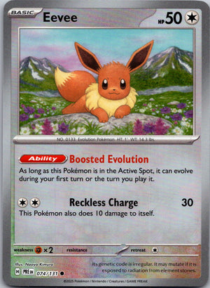 Eevee Normal Common SV08: Surging Sparks 143/191 NM
