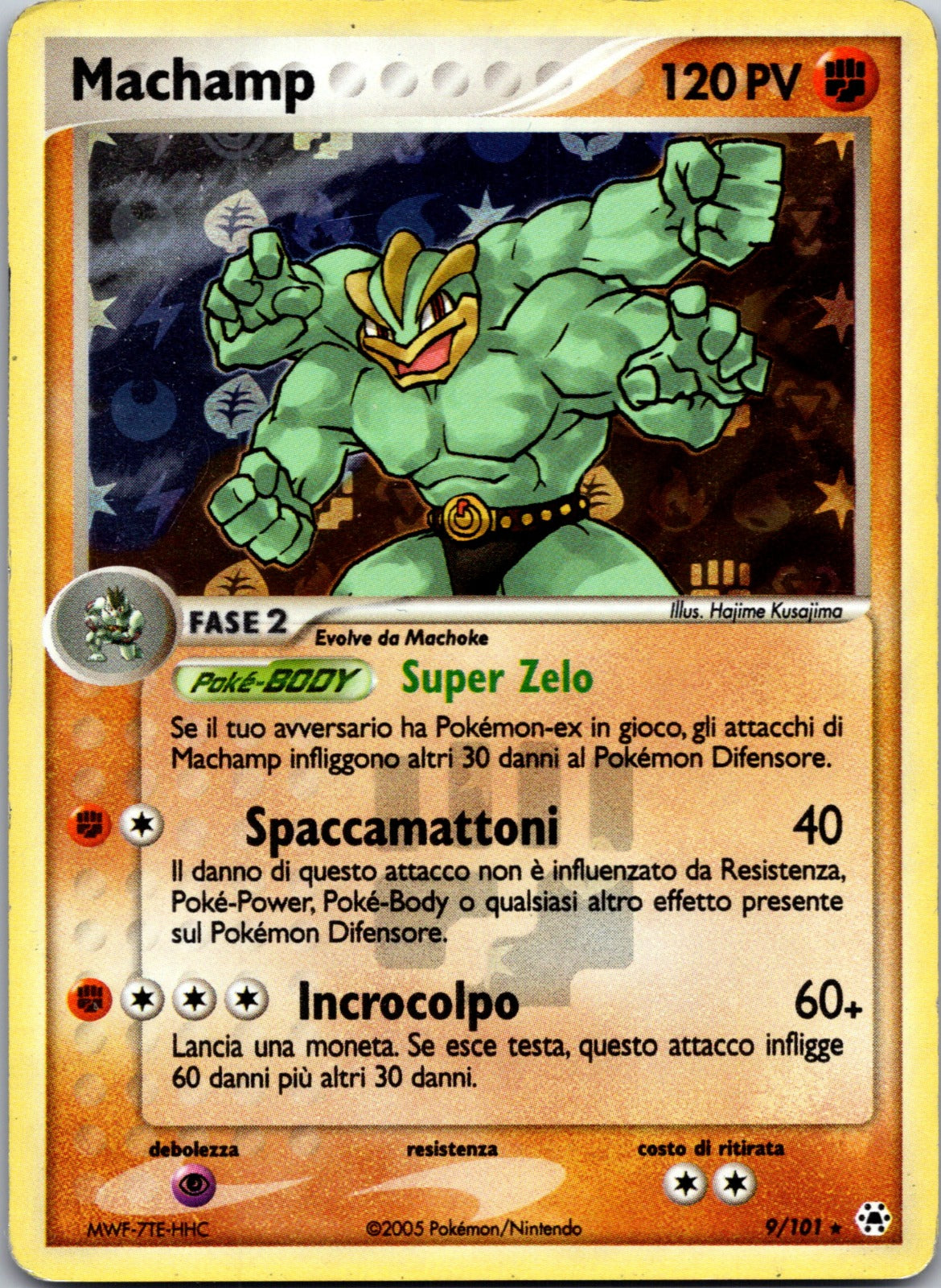 2004 Machamp Hidden Legends 9/101 NM