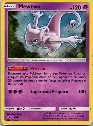 2016 Mewtwo SM Promos SM77 NM