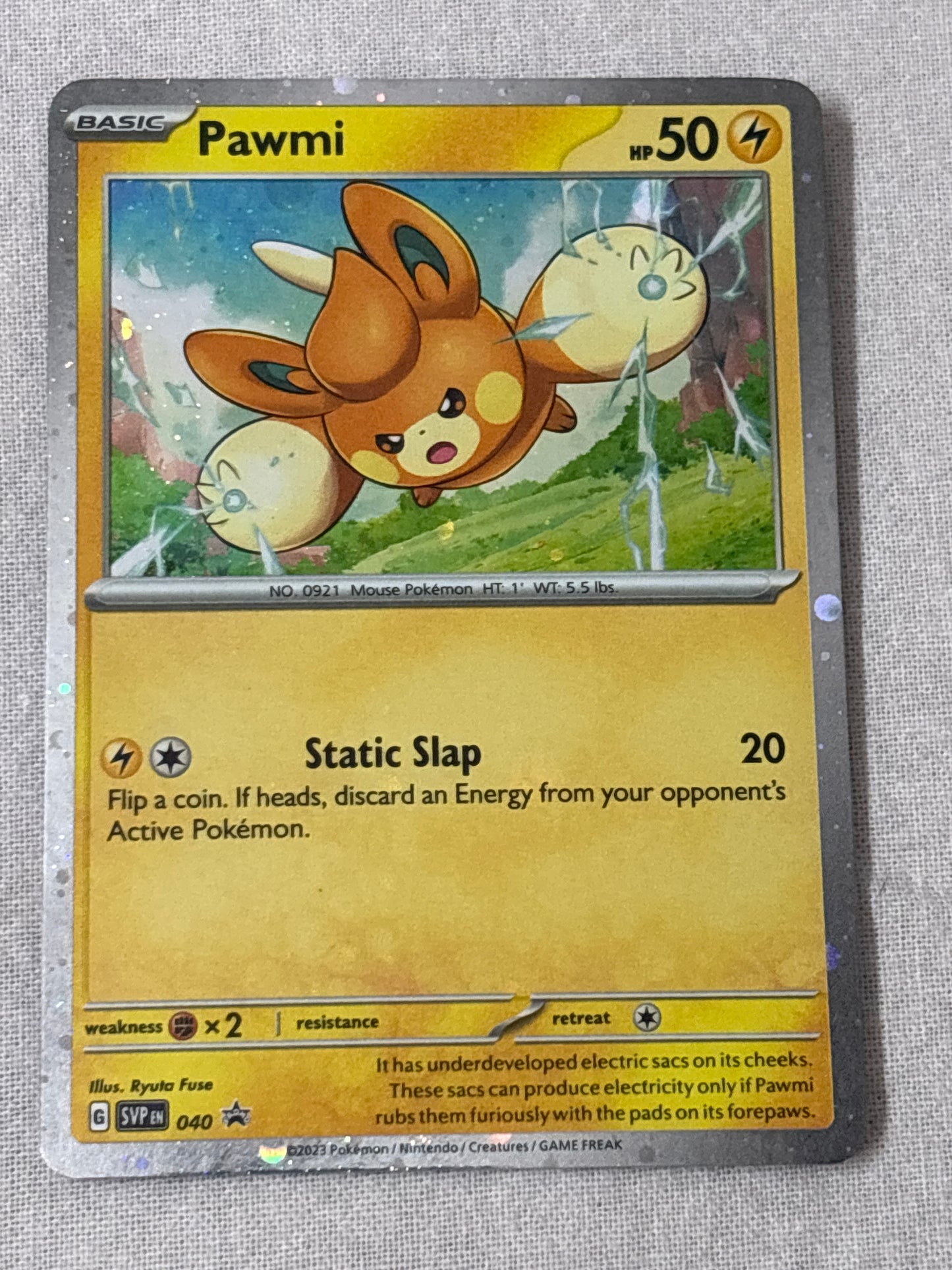 Pawmi #40 Promo Card