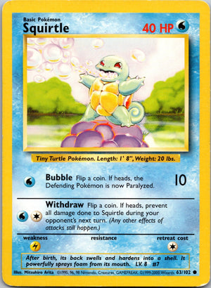 2023 Trading Card Game Classic 001/034 Squirtle LP