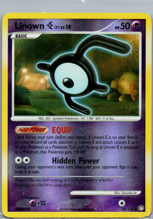 2007 Mysterious Treasures 65/123 Unown [E] LP