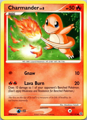 2007 Secret Wonders 82/132 Charmander LP