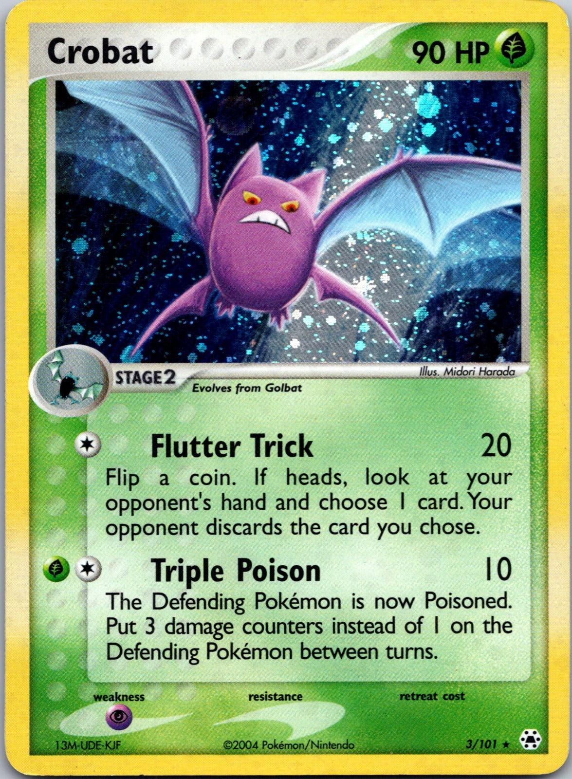 2004 Crobat Hidden Legends 3/101 LP