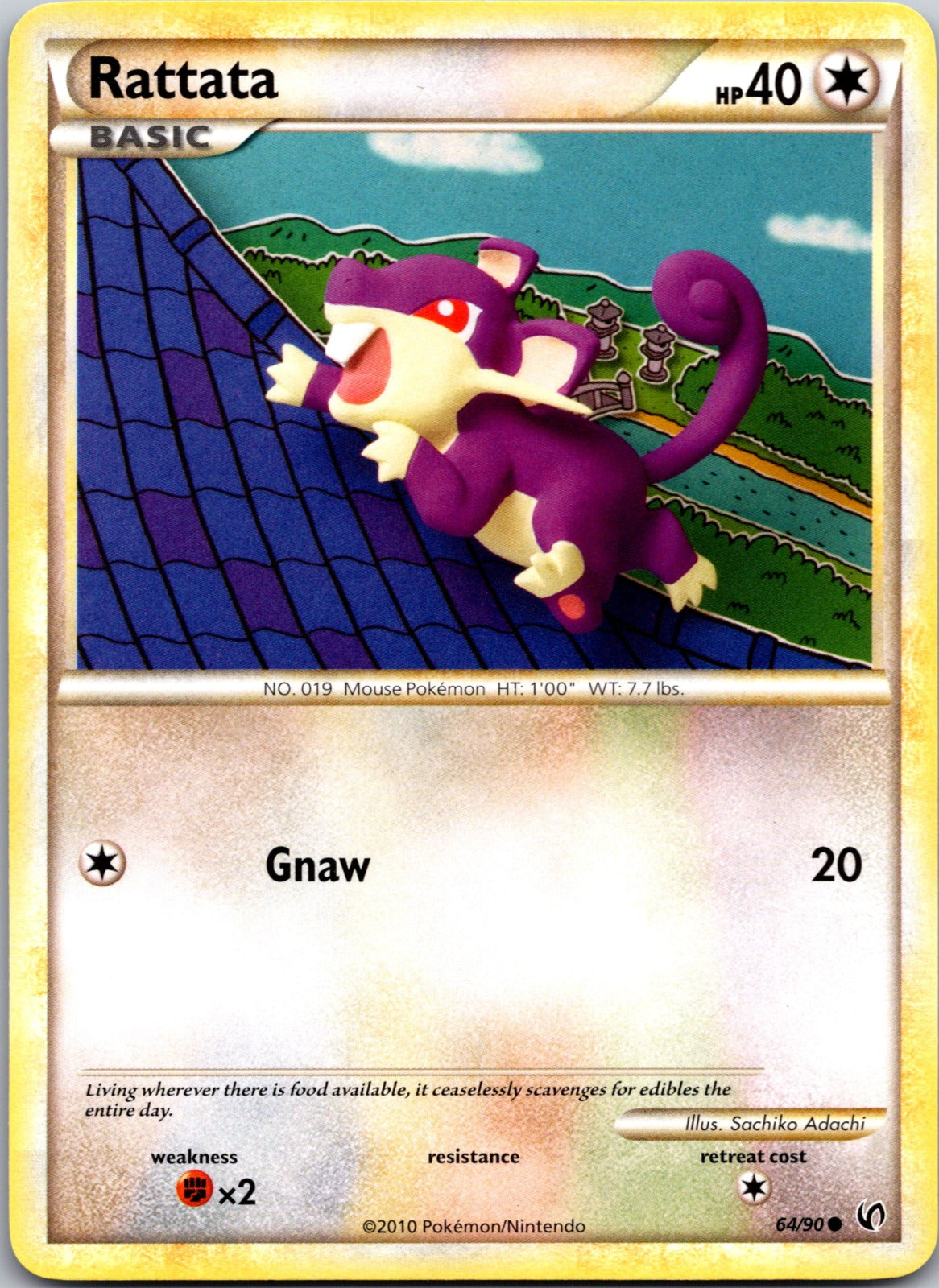 2010 Undaunted 64/90 Rattata LP