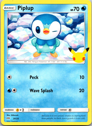 2018 SM - Ultra Prism 32/156 Piplup (32) LP