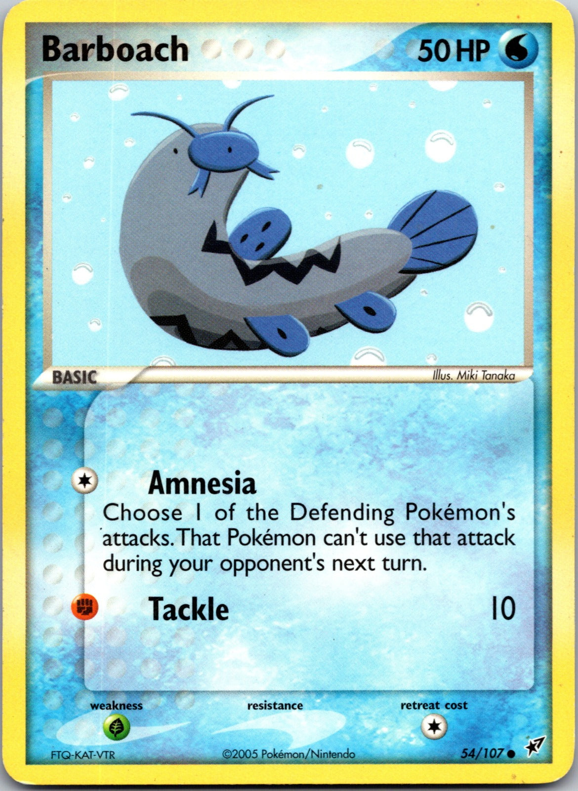 2005 Deoxys 54/107 Barboach LP