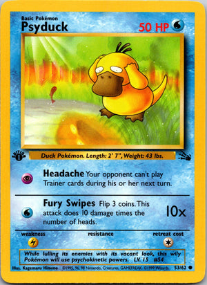 1999 Fossil 53/62 Psyduck LP