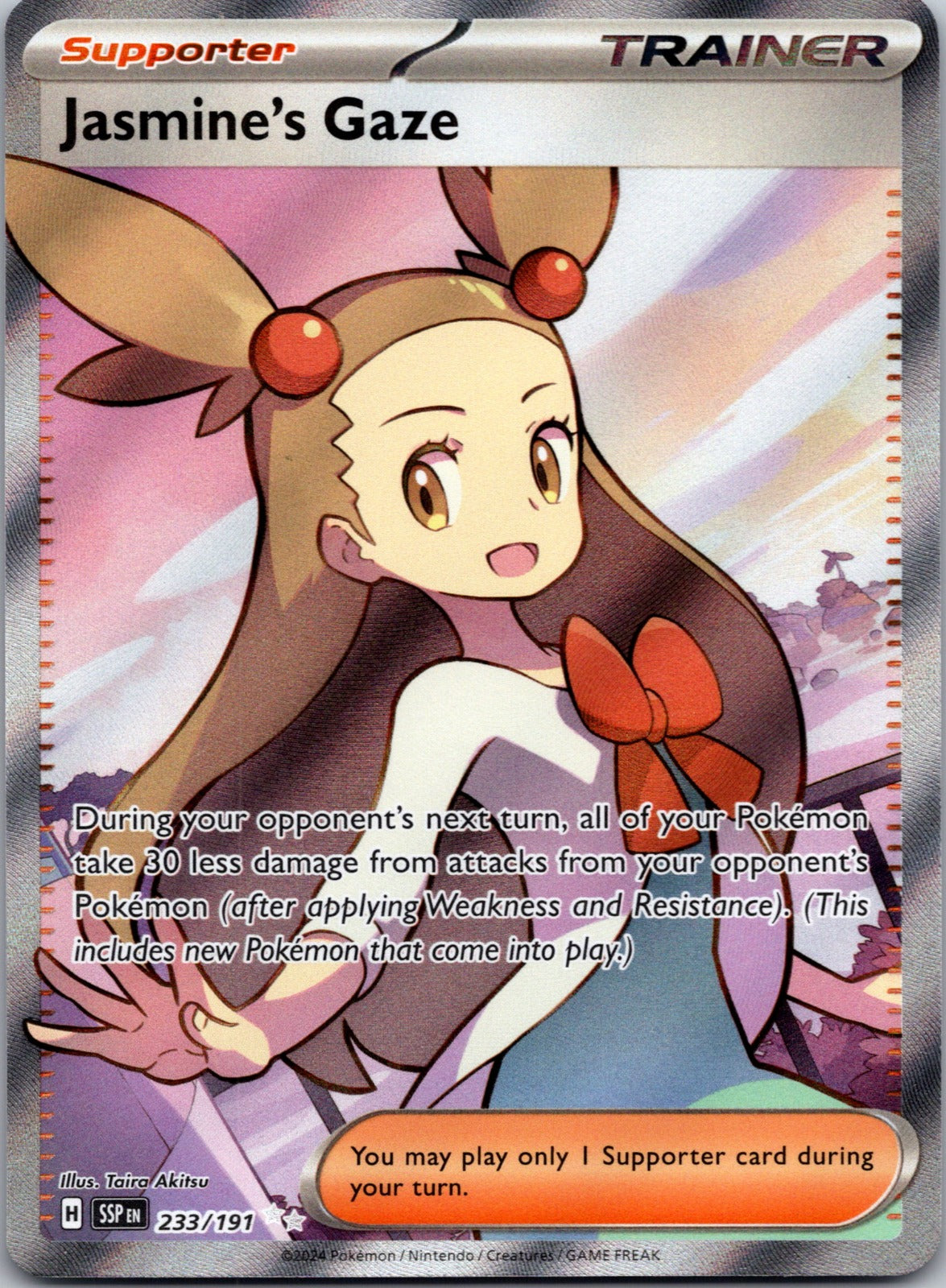 2024 Jasmine's Gaze SV08: Surging Sparks 233/191 NM