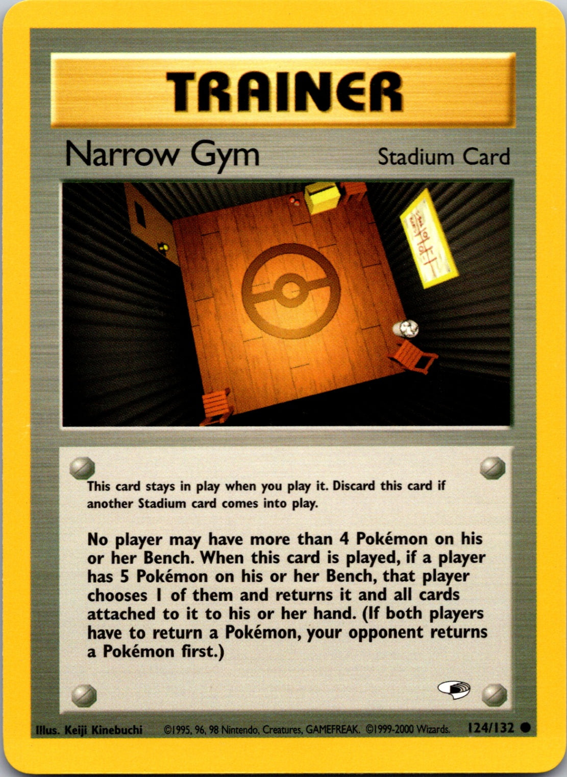 2000 Gym Heroes 124/132 Narrow Gym Common C323