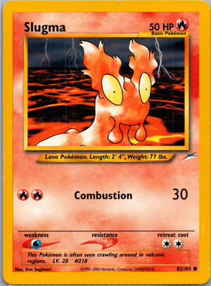 Neo Destiny 082/105 Slugma Common NM