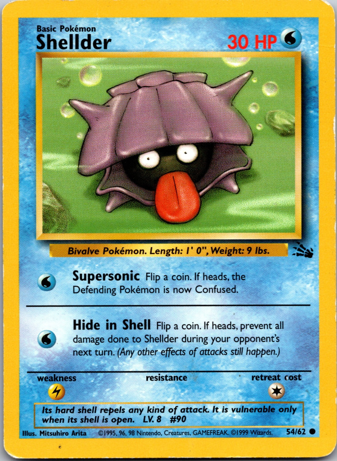 1999 Fossil 54/62 Shellder LP Z326