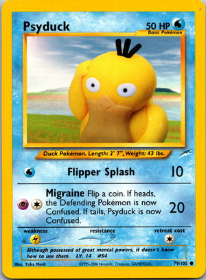 2002 Neo Destiny 079/105 Psyduck Common L28