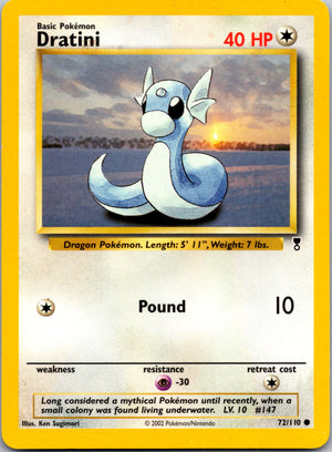 2002 Legendary Collection 072/110 Dratini Common A262