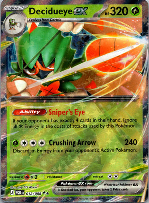 2026 ME03: Perfect Order 012/088 Decidueye ex LP