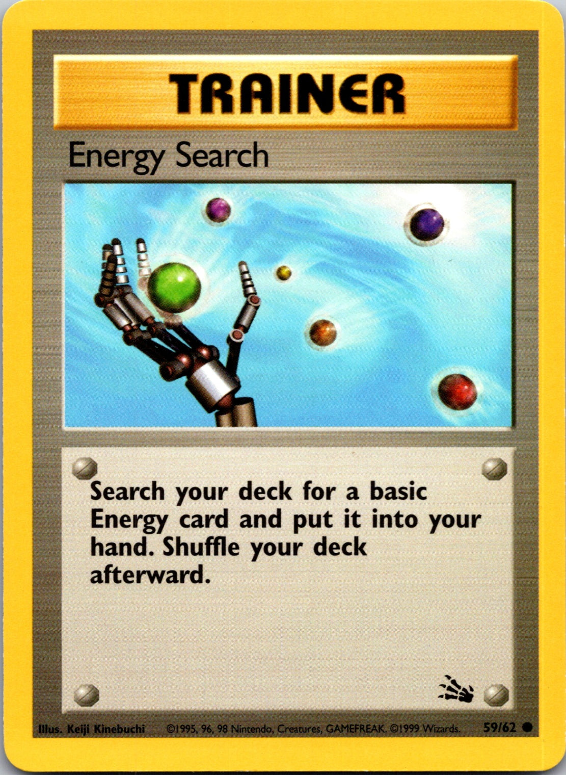 1999 Fossil 59/62 Energy Search Common L142