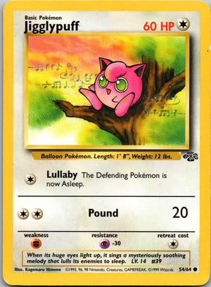 2000 Base Set 2 077/130 Jigglypuff LP