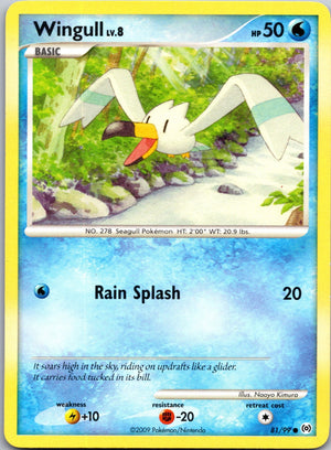 2009 Arceus 81/99 Wingull (81) LP
