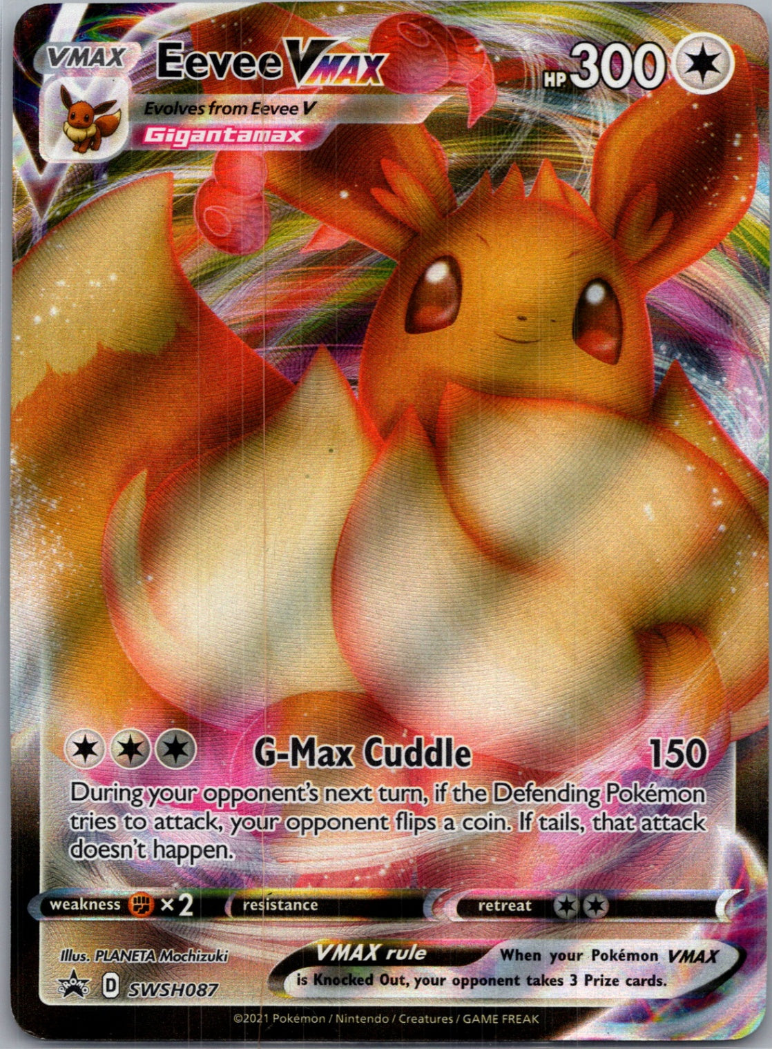 2021Promo SWSH087 Eevee VMAX G351